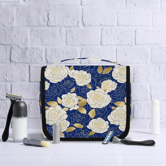 Z Blue White Flowers Floral