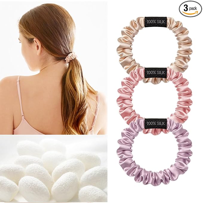 3pcs-Beige/Pink/Light Purple