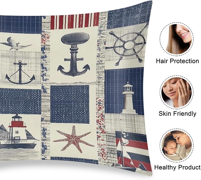 Patchwork Nautical Compass