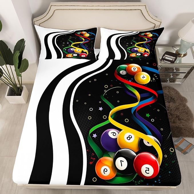 Billiard Black Yellow