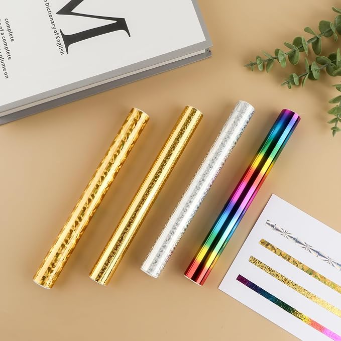 Gold gemstones,Gold crystal dots,Silver snowflakes,Straight stripes of colorful