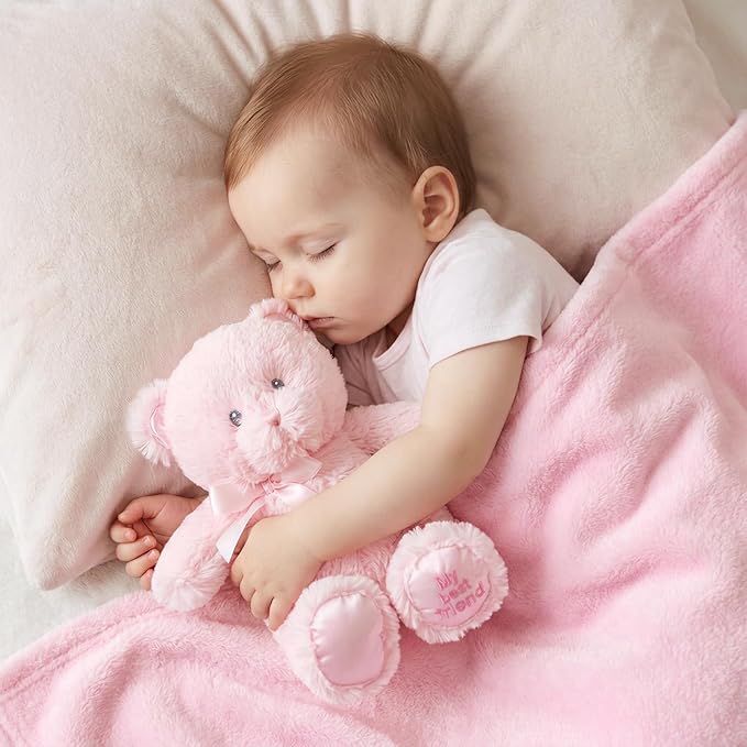Bear Baby Gift Set Pink