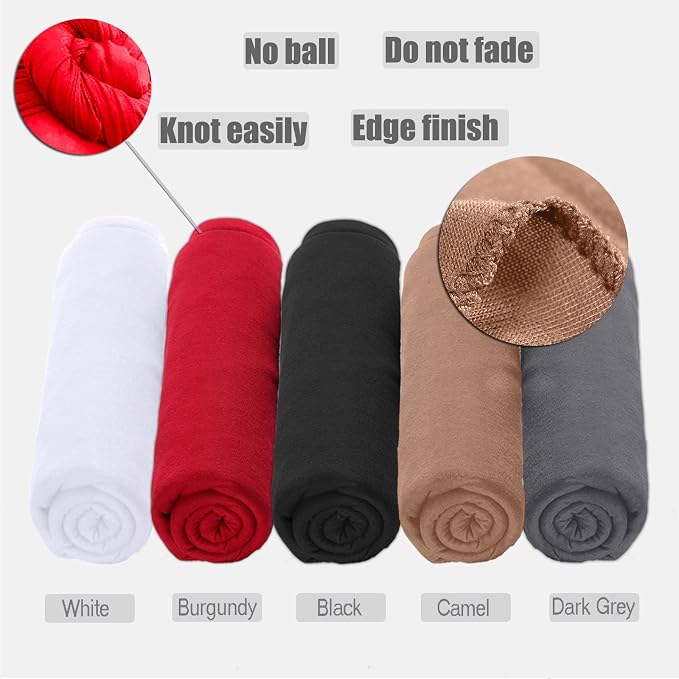 Black,Camel,Bright Burgundy,White,Dark Grey