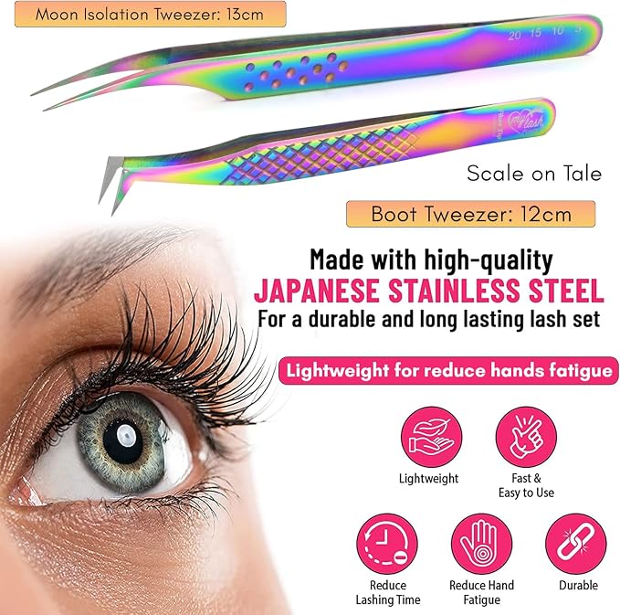 Lash Tweezers Set/Ftlt-35