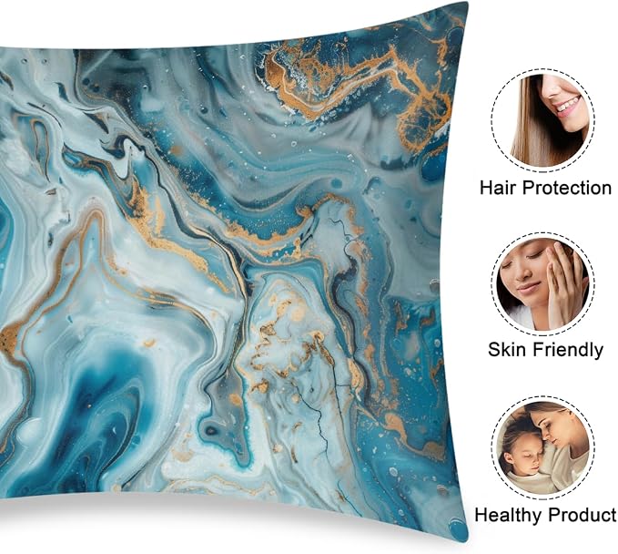 Blue Gold Marble
