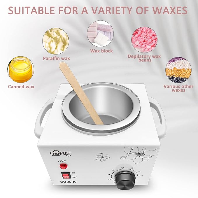 White-Single Non-stick Pot