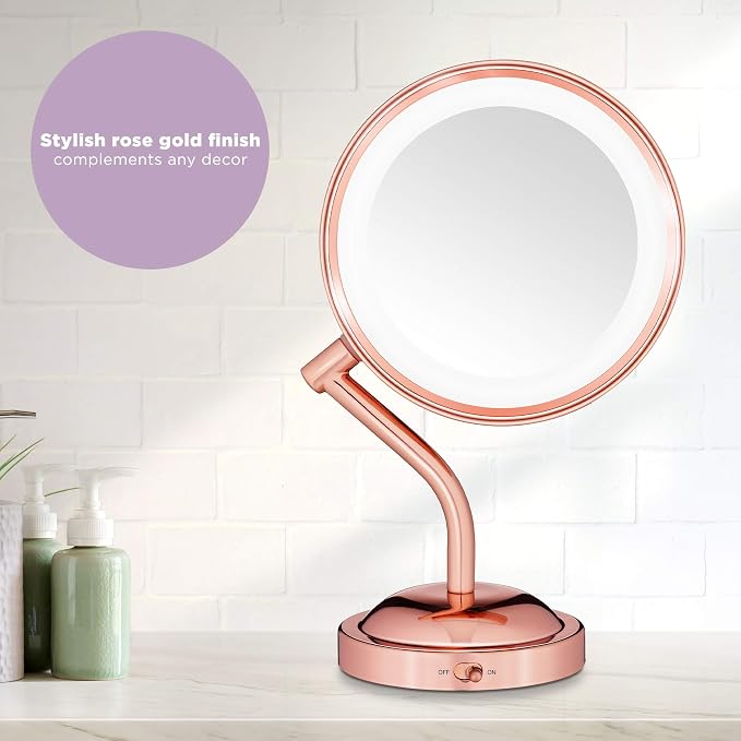 Rose Gold Finish
