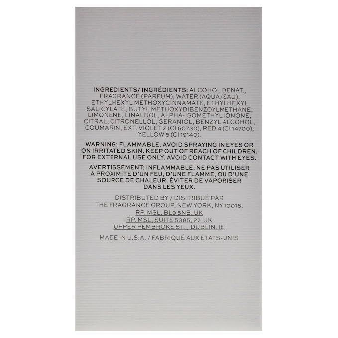 Eau De CToilette Spray (unisex)