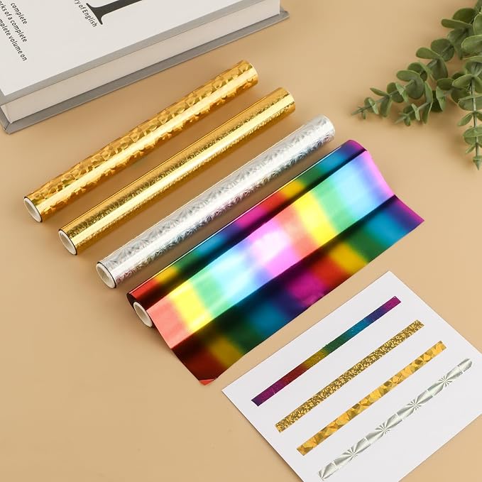 Gold gemstones,Gold crystal dots,Silver snowflakes,Straight stripes of colorful