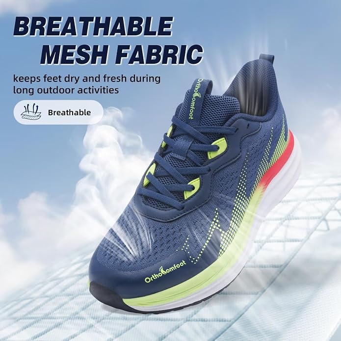 W2-navy/Lime Green