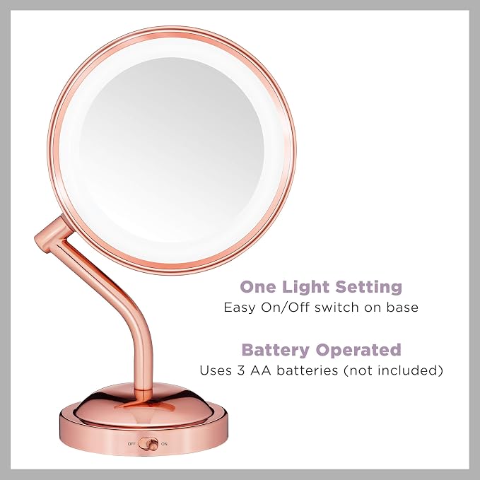 Rose Gold Finish