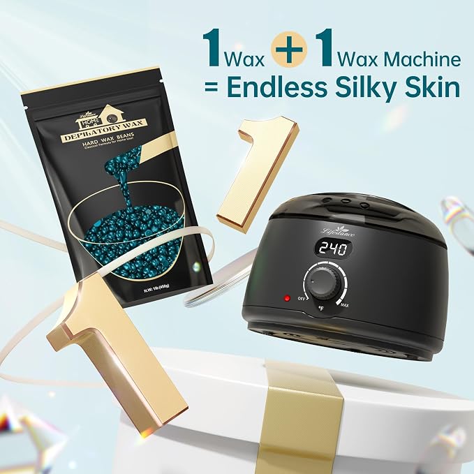 Single LCD (Black) Warmer