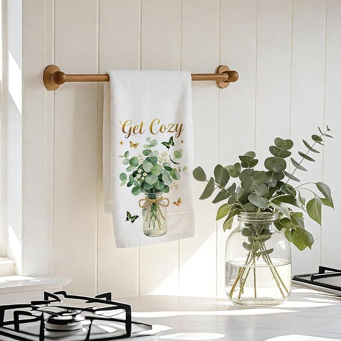 Eucalyptus Leaves and New Home