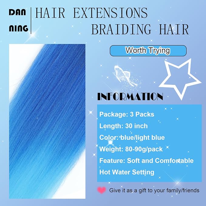 ombre blue sky blue