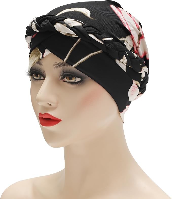 Braid Floral Black