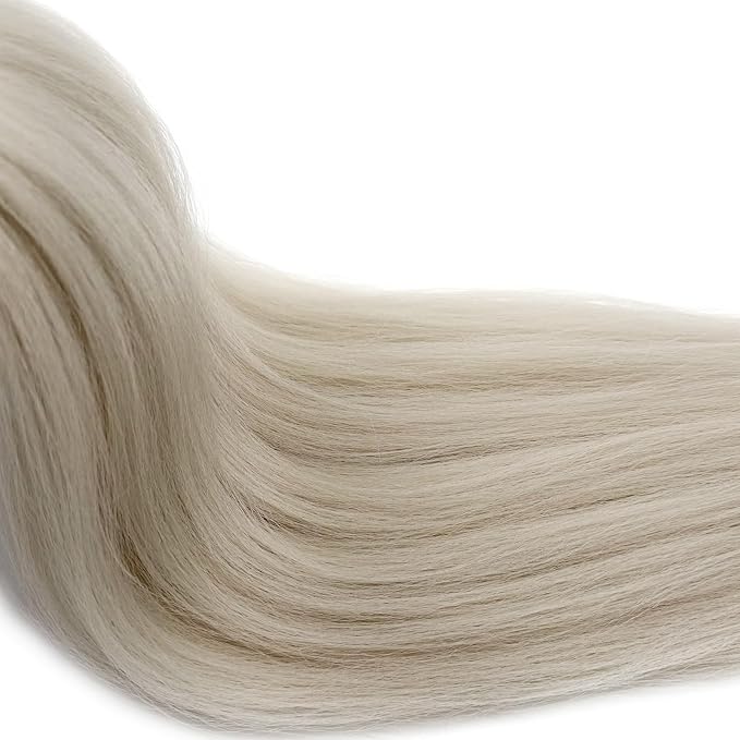 Mixed Ash Blonde Braiding Hair Pre Stretched