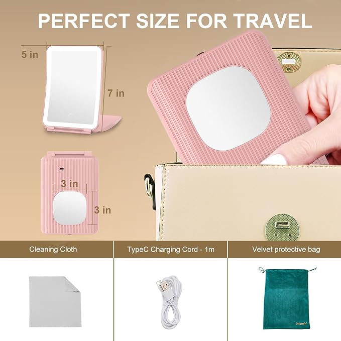 10x Magnifying-pink