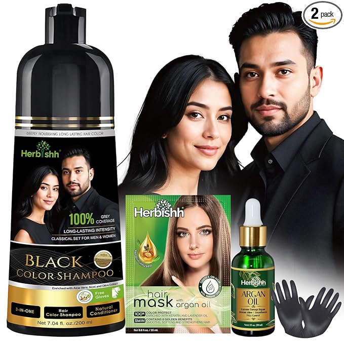 Black & Argan Oil