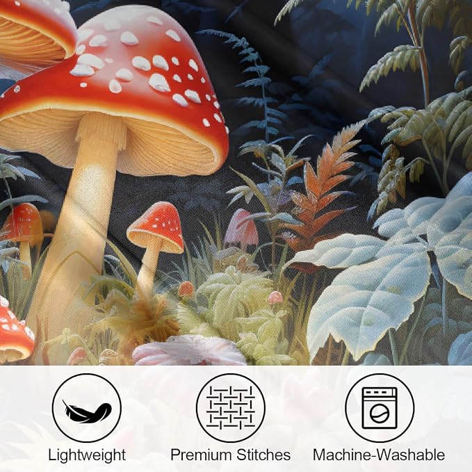 Red Mushroom Forest