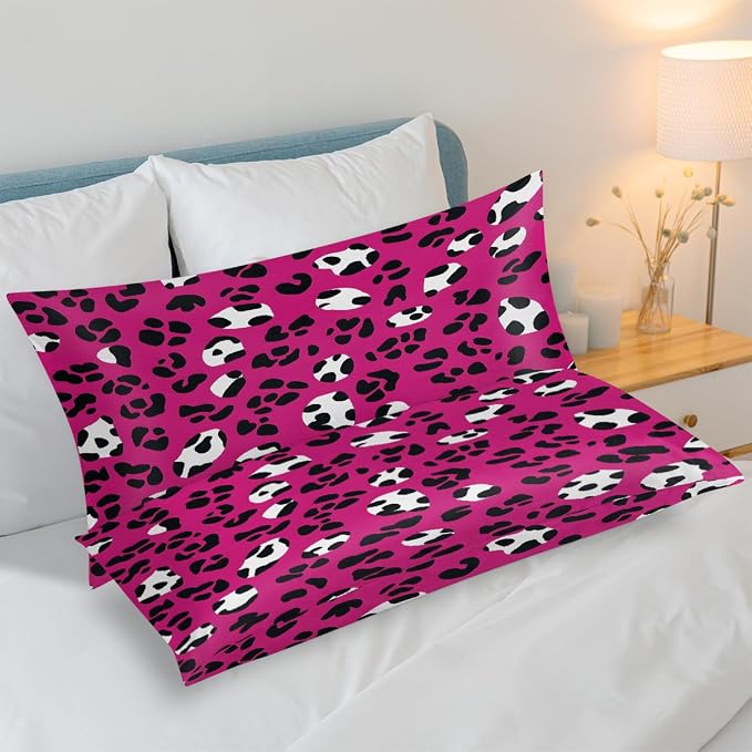 Red Leopard Print