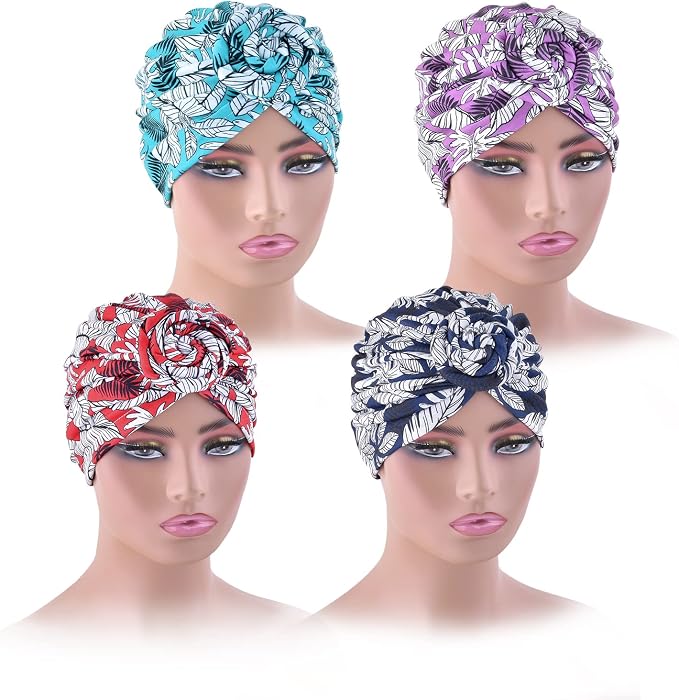 4 Pcs / Navy Red Purple Blue