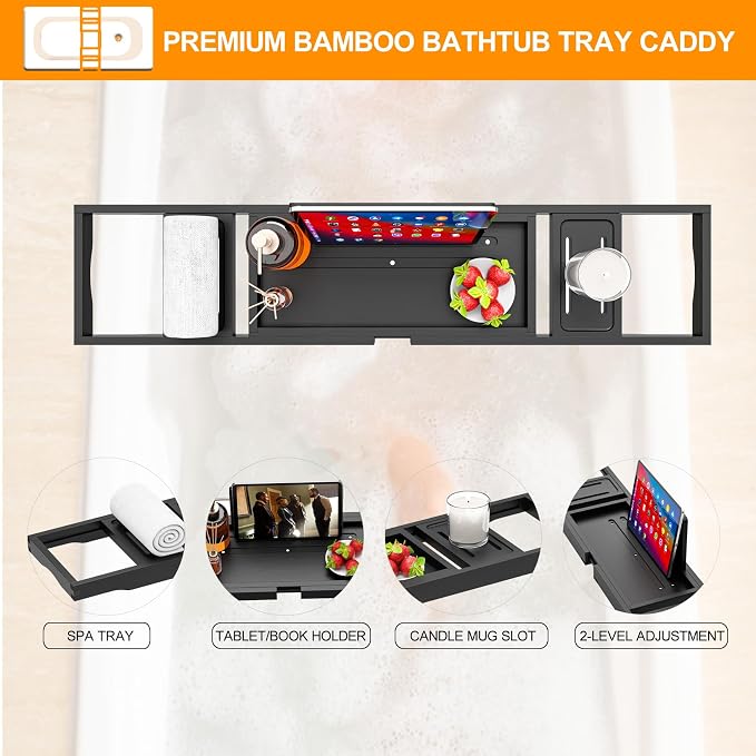 Bamboo Wood Natural Black
