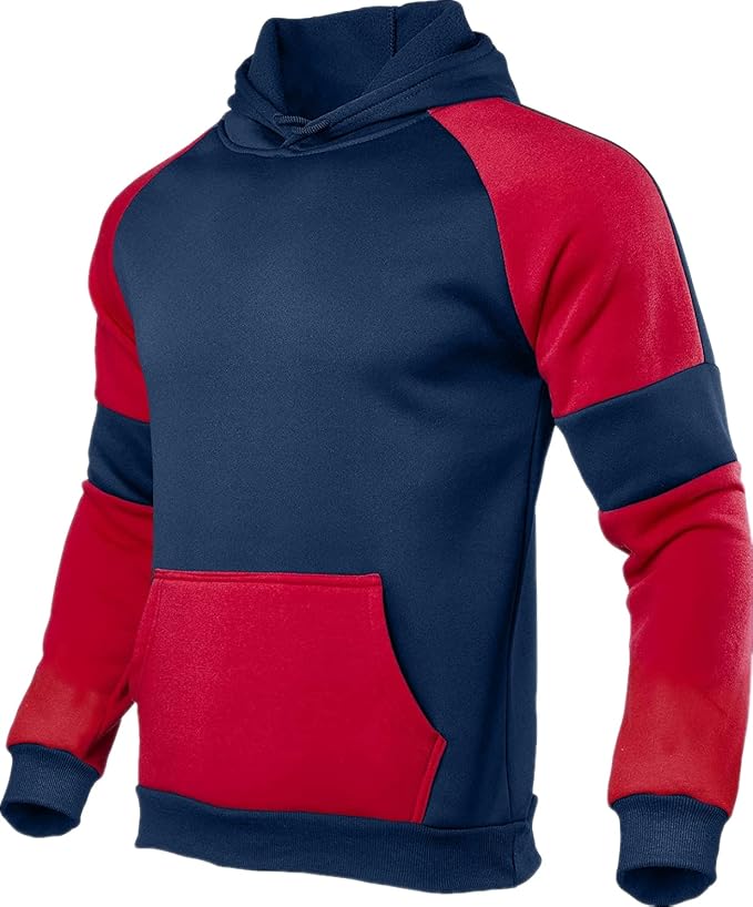 Navy Blue & Red