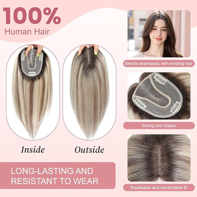 Ombre Light Brown with Blond Highlight