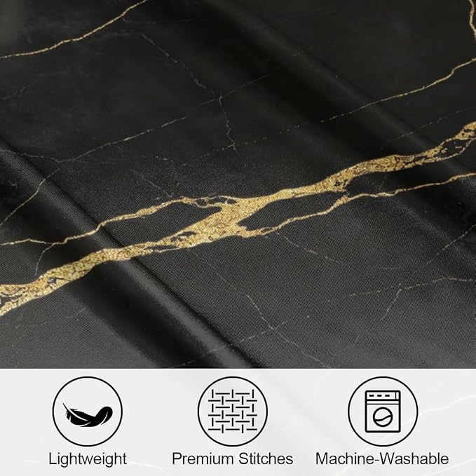 Black Gold Marbling