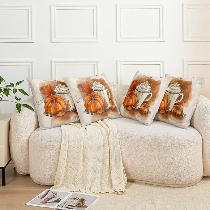 White Orange Brown