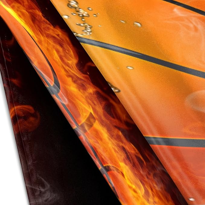 A03:fire Basketball Black