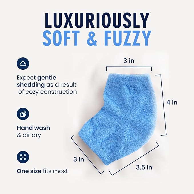 Blue Haven - 2 Pairs - Fuzzy