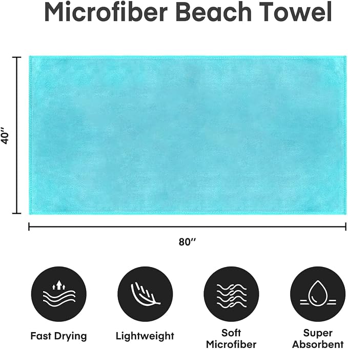 Microfiber Aquamarine