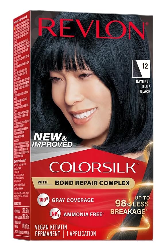 12 Natural Blue Black