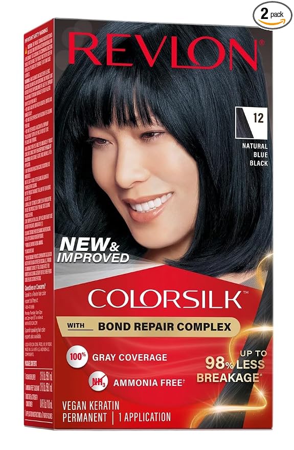 12 Natural Blue Black