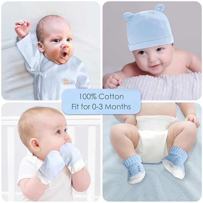 Bear Baby Gift Set Blue