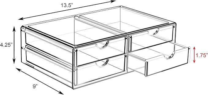 4 Drawers