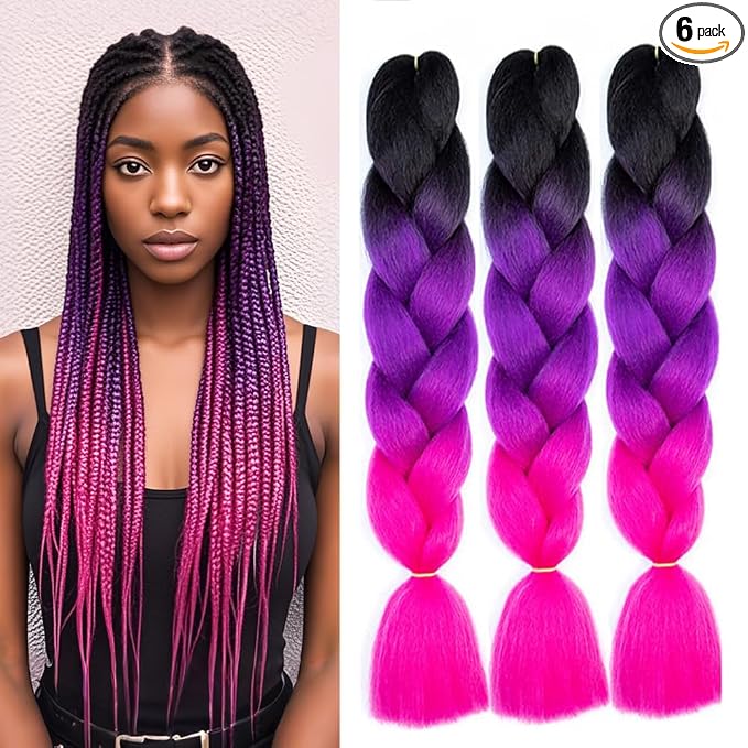 Black to Purple to Rose