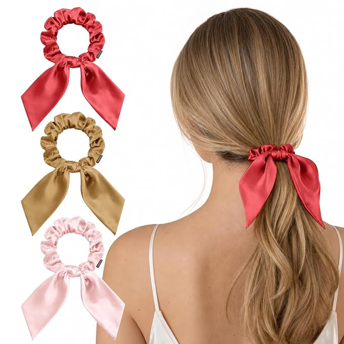 3pcs M-red/metallic gold/pink