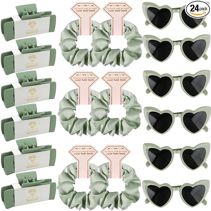 18pcs Sage Green