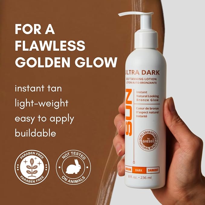 Ultra Dark Color - This self tanner is designed for those seeking a deep rich tan. This self-tanner