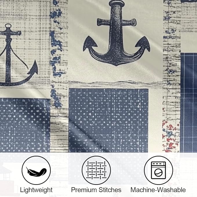 Patchwork Nautical Compass