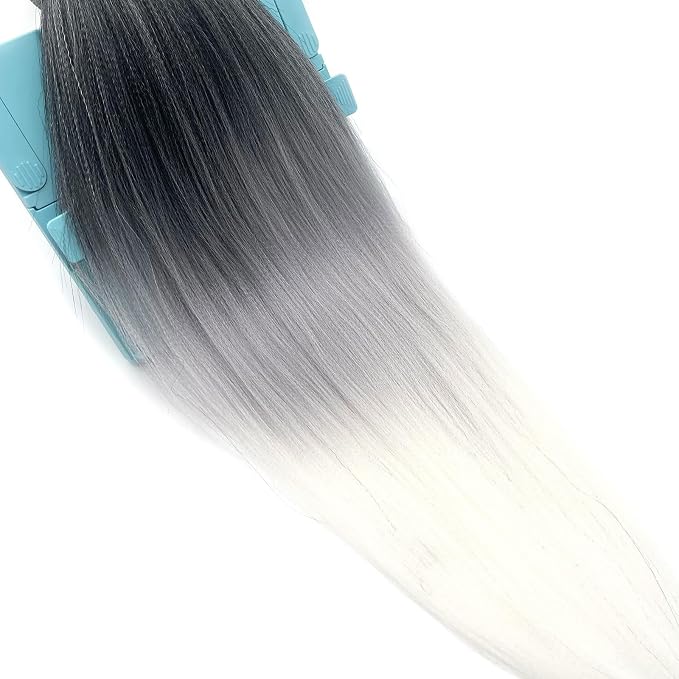 Grey Ombre Braiding Hair 6 Packs