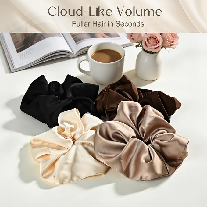 Creamy White, Champagne, Dark Brown, Black