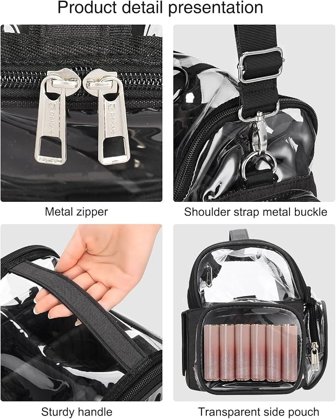 clear with 4 mini bags