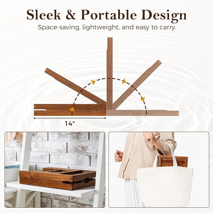 Light Walnut - Solid Teak Wood