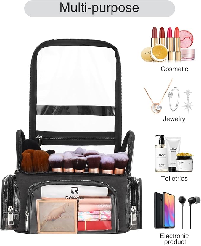 clear with 4 mini bags
