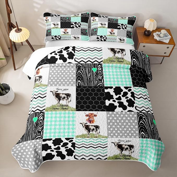Green Black White
