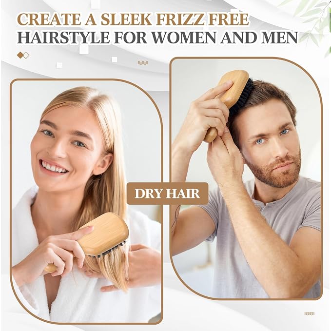 Square, Boar Bristles