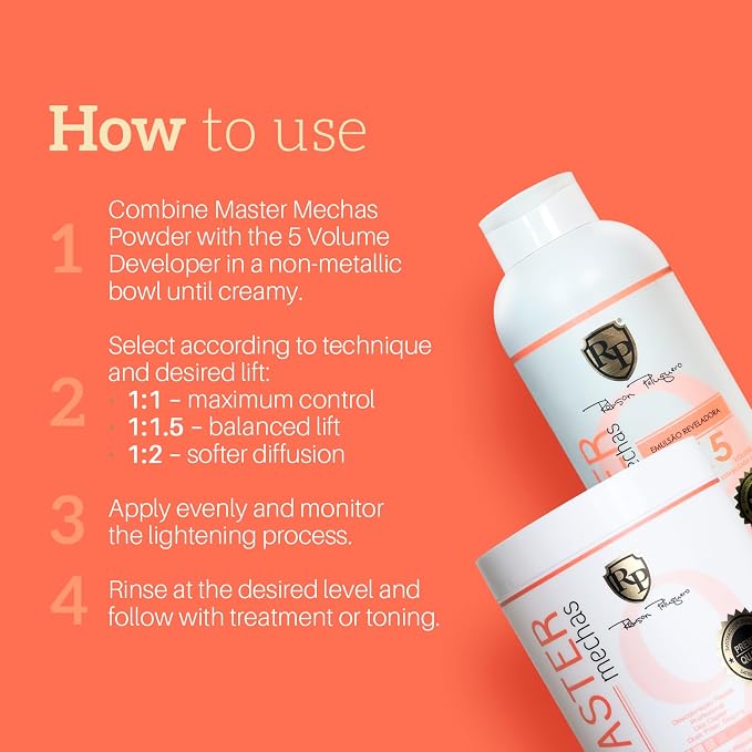 Kit - 500g Powder + 900mL OX 5 Volume Developer